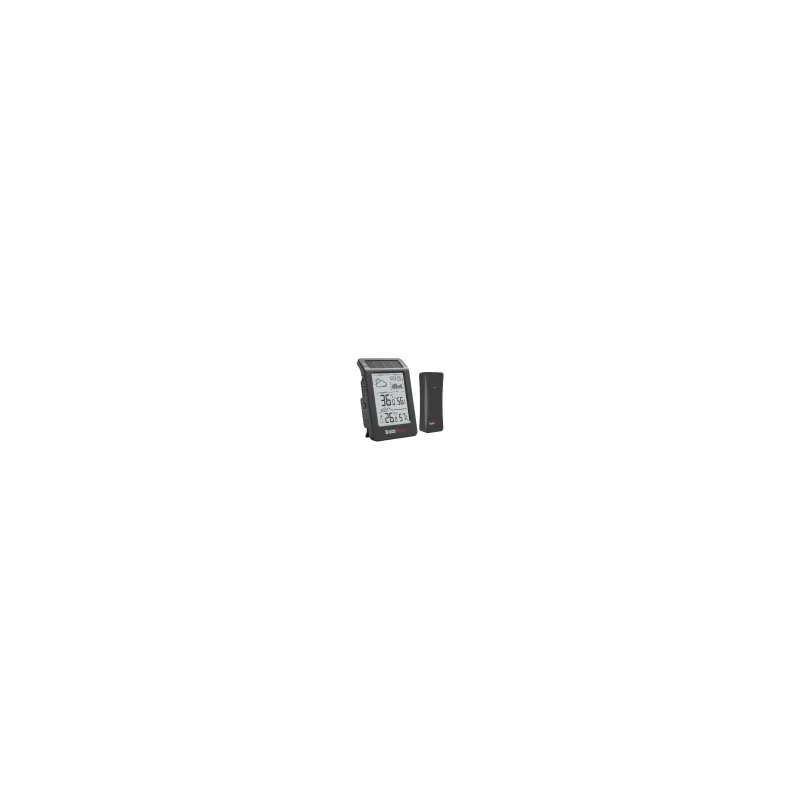 BALDRTHERM B0596WT2H2P-V1 Solar-Powered Weather Station (Black)